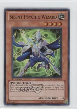 Silent Psychic Wizard 1st Ed. YuGiOh Extreme Victory #EXVC-EN025 - Image 1