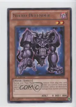 Necro Defender 1st Ed. YuGiOh Extreme Victory #EXVC-EN004 - Image 1