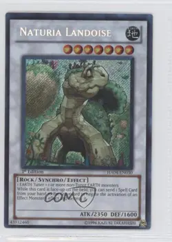 Naturia Landoise 1st Ed. YuGiOh Hidden Arsenal 4: Trishula's Triumph #HA04-EN030 - Image 1