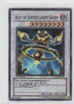 SR - Ally of Justice Light Gazer 1st Ed. YuGiOh The Shining Darkness #TSHD-EN096 - Image 1