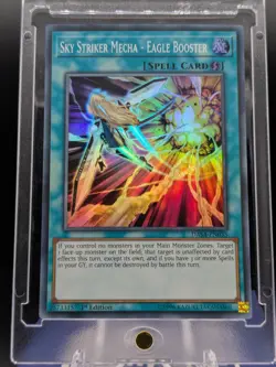 Sky Striker Mecha - Eagle Booster Super Rare DASA-EN035 LP/NM Yugioh Card - Image 1
