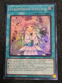 Yugioh! Vaalmonica Scelta - VASM-EN036 - Collector's Rare - 1st Edition Near Min - Image 1