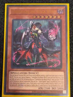 Yugioh Diabellstar The Black Witch OP26-EN001 Ultimate Rare NM Yugioh - Image 1
