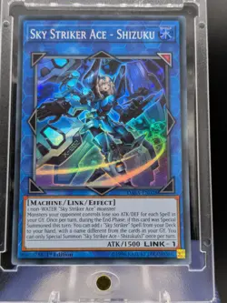 Sky Striker Ace - Shizuku Super Rare DASA-EN028 LP/NM Yugioh Card - Image 1
