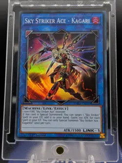 Sky Striker Ace - Kagari Super Rare DASA-EN027 LP/NM Yugioh Card - Image 1