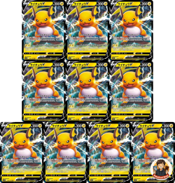 10 Card Raichu V RR 034/100 S9 Star Birth - Pokemon Card Japanese - Image 1