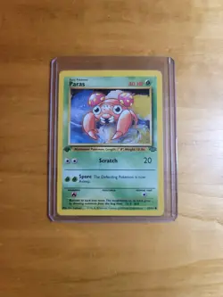 Paras 59/64 Jungle 1st Edition 1999 Vintage Pokemon TCG Card NM - Image 3