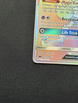 Pokemon TCG Celestial Storm Mr. Mime GX Secret Rare Holo Card 173/168 NM - Image 5