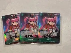 One Piece Illustration Box Volume 4 Perona Promo Alt Art Card English x3 - Image 1