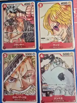 One Piece Premium Card Collection: Film Red Singles (12 Cards Lot) - NM - Image 3