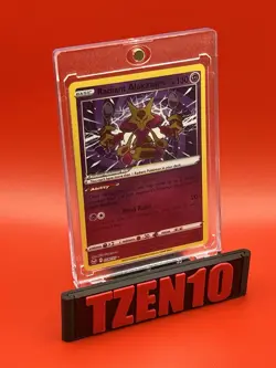 Radiant Alakazam #059/195 SWSH12: Silver Tempest Holo Pokemon Card NM - Image 2