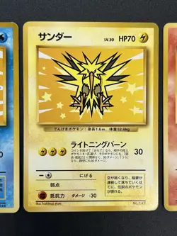 (LP) Articuno Zapdos Moltres ANA Nippon Airways Promo Pokemon Card #2508050012 - Image 5
