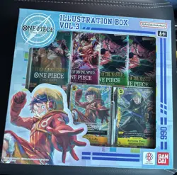 One Piece Card Game Bandai Illustration Pack Vol 3 New Sealed - Image 1