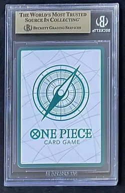 BGS 9.5 One Piece Don!! Card Hody Jones - English - Foil - PRB01 - Graded - Image 2