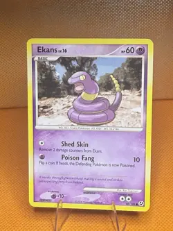Pokemon Card Ekans LV.16 Great Encounters 66/106 Non-Holo Common TCG - Image 1