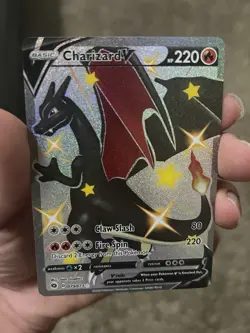 Pokemon TCG Charizard v Champions Path Holo Card 079/073 Secret Rare - Image 2