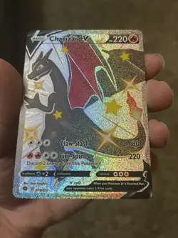 Pokemon TCG Charizard v Champions Path Holo Card 079/073 Secret Rare - Image 3