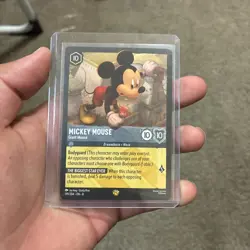 Disney Lorcano Card Mickey Mouse Giant Mouse 199/204 Reign of Jafar Regular - Image 1