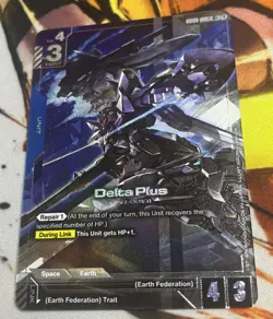 Gundam TCG Card Game Newtype Rising Delta Plus Alternate Art Foil GD01-006 R+ - Image 1