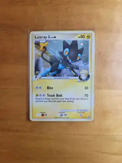 Luxray GL 9/111 Rising Rivals Cosmos Holo Full Spiral Rare Pokemon TCG Card NM - Image 1
