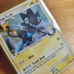 Luxray GL 9/111 Rising Rivals Cosmos Holo Full Spiral Rare Pokemon TCG Card NM - Image 3