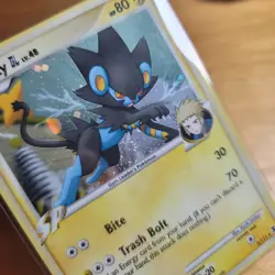 Luxray GL 9/111 Rising Rivals Cosmos Holo Full Spiral Rare Pokemon TCG Card NM - Image 4