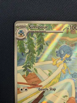 Simipour 102/86 Black Bolt Illustration Rare Pokemon TCG Card - Near Mint (48) - Image 2
