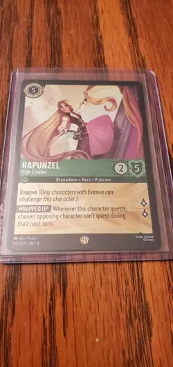 Rapunzel - High Climber 101/204 Reign of Jafar Cold Foil Disney Lorcana NM Card - Image 1