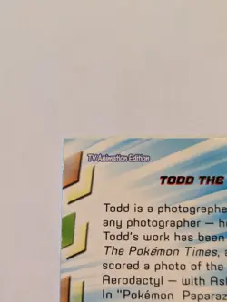 Topps - Pokemon - Todd the Photographer Foil - HV3 - Series 2 Card - Image 3