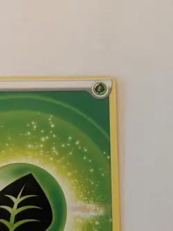 Basic Grass 2022 Energy - Pokemon TCG card - ERROR MISCUT Alignment Dot - Image 3