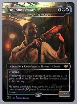 Dr. John Seward - Borderless - Foil - 344 - Innistrad: Crimson Vow (VOW) MTG - Image 1