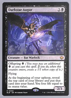 Darkstar Augur - 90 - Bloomburrow (BLB) MTG - Image 1