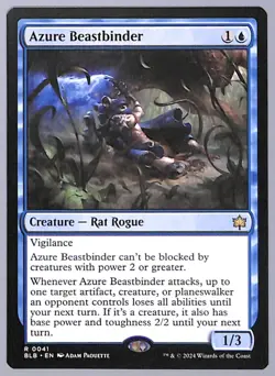 Azure Beastbinder - 41 - Bloomburrow (BLB) MTG - Image 1