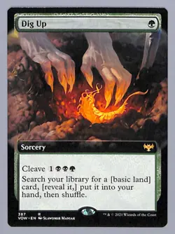 Dig Up - Extended Art - 387 - Innistrad: Crimson Vow (VOW) MTG - Image 1
