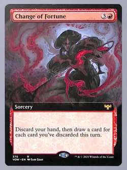 Change of Fortune - Extended Art - 375 - Innistrad: Crimson Vow (VOW) MTG - Image 1