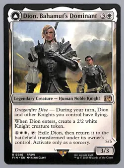 Dion, Bahamut's Dominant - 16 - Final Fantasy (FIN) MTG - Image 1