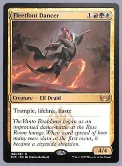 Fleetfoot Dancer - 188 - Streets of New Capenna (SNC) MTG - Image 1