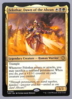 Felothar, Dawn of the Abzan - 184 - Tarkir: Dragonstorm (TDM) MTG - Image 3