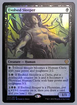 Evolved Sleeper - Foil - 93 - Dominaria United (DMU) MTG - Image 1
