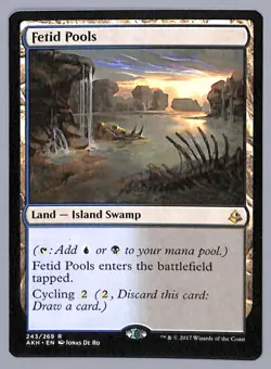 Fetid Pools - 243 - Amonkhet (AKH) MTG - Image 1