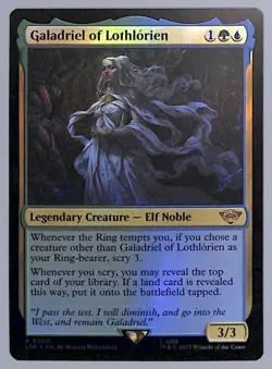 Galadriel of Lothlorien - Foil - 206 - LOTR: Tales of Middle-earth (LTR) MTG - Image 1