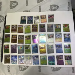 Pokemon Card Lot Of 41 Pokeball Patterned Cards Japanese English Korean Chinese - Image 1