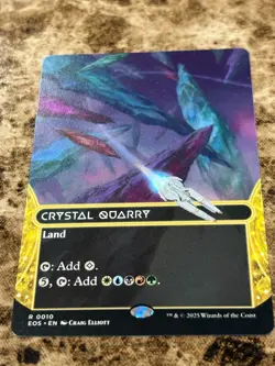 CRYSTAL QUARRY Magic MTG Edge of Eternities Stellar Sights - Image 1