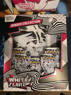 Pokemon White Flare ETB And Binder Collection And Booster Bundle - Image 2