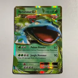 Venusaur EX 1/108 Pokemon TCG XY Evolutions HOLO ULTRA RARE - Image 1