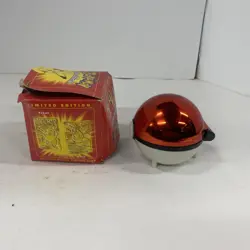 23K Gold Plated Pikachu Pokemon trading card Poke Ball Limited Edition NIB - Image 2