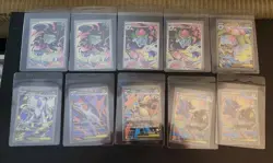 Pokemon Lot X106 EX VENUSAUR SIR MEGA SR/SAR ENGLISH 151 IRs CGC PRISTINE PSA - Image 3