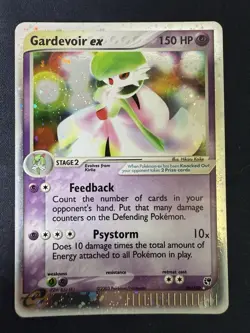 Pokemon TCG: 2003 EX Sandstorm Gardevoir ex 96/100 Ultra Rare LP+ - Image 5