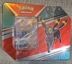 Pokemon TCG: V Heroes Tin - Umbreon V MINT - Image 1