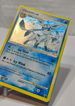 Glaceon 20/100 Holo Rare Theme Deck Exclusive Majestic Dawn SWIRL Pokemon 7392 - Image 3